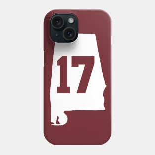 ALABAMA 17 CRIMSON Phone Case