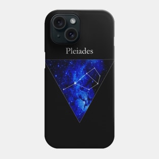 Pleiades Constellation Star Map Phone Case