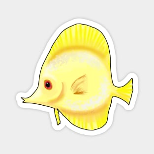 Yellow Tang Magnet