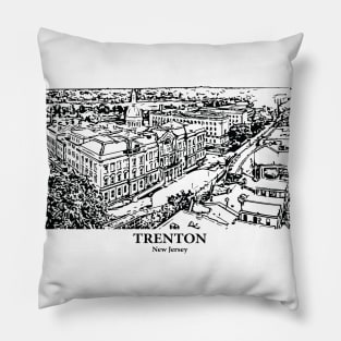 Trenton - New Jersey Pillow