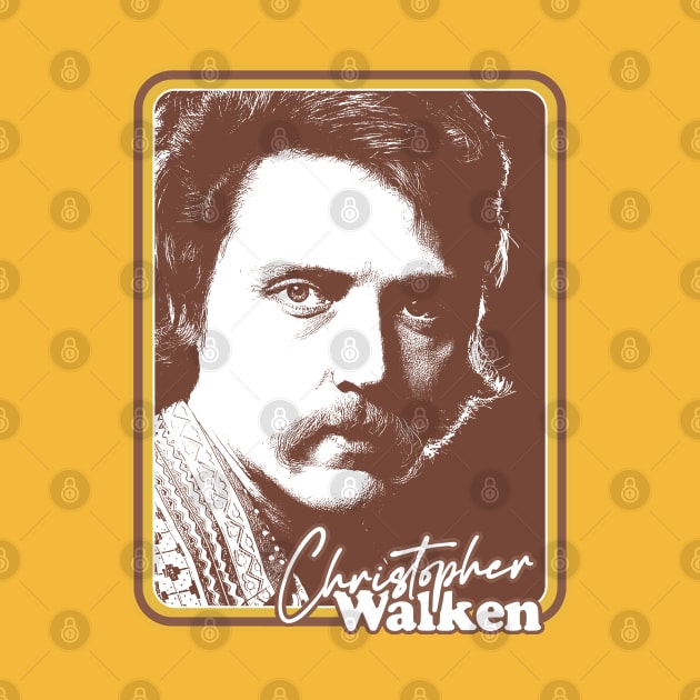 Christopher Walken / 80s Retro Fan Art Gift Design by DankFutura