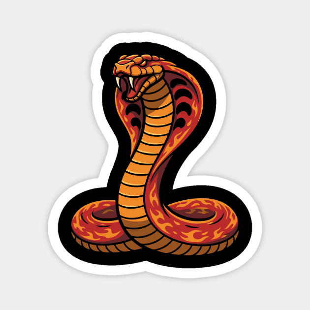 Snake Magnet by CreativeSage