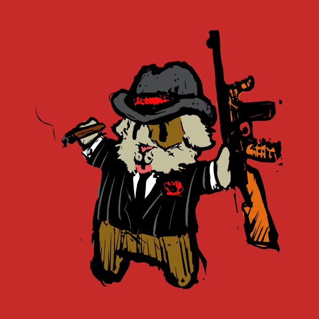 Guinea Pig Gangster by GuineaPigArt