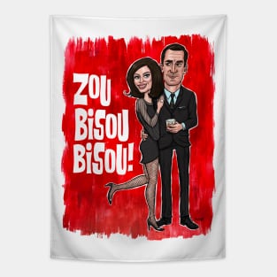 Zou Bisou Bisou Tapestry