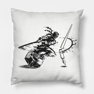 Ninja Ink Pillow