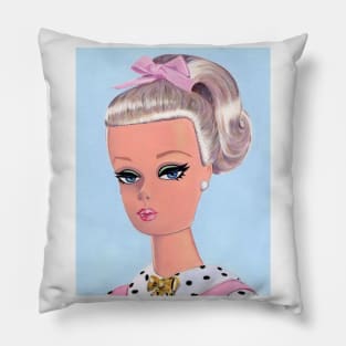 Ponytail Doll 1 Pillow