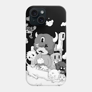 fukinride and friend of sky Phone Case