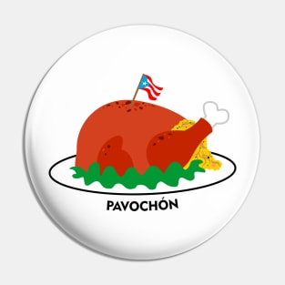Puerto Rican Pavochon Mofongo Stuffed Turkey Thanksgiving Food Pin