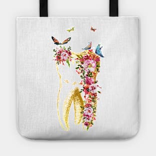 Human tooth Tote