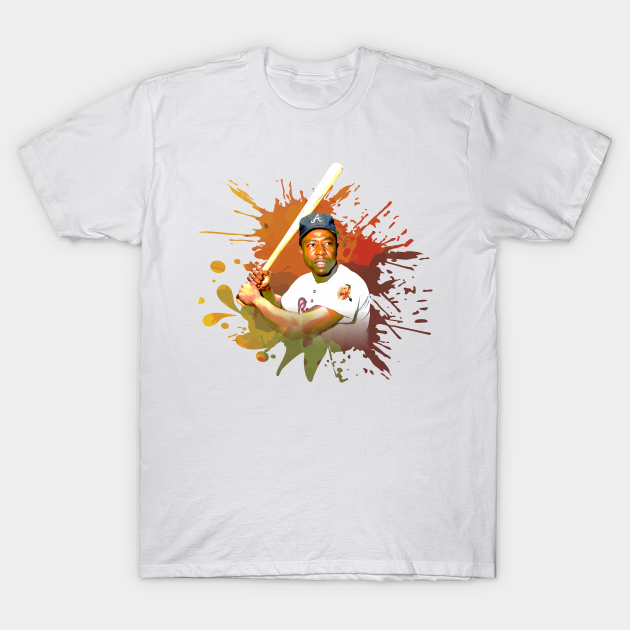 HENRY LOUIS HANK AARON - Hank Aaron - T-Shirt