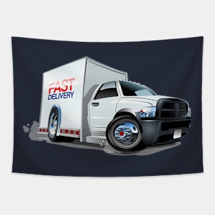 Cartoon truck Tapestry