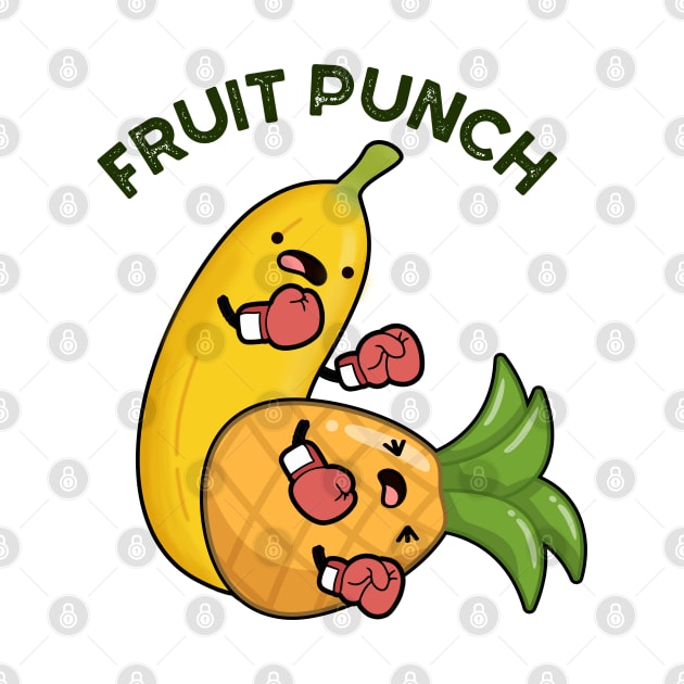 Fruit Punch Funny Drink Pun by punnybone