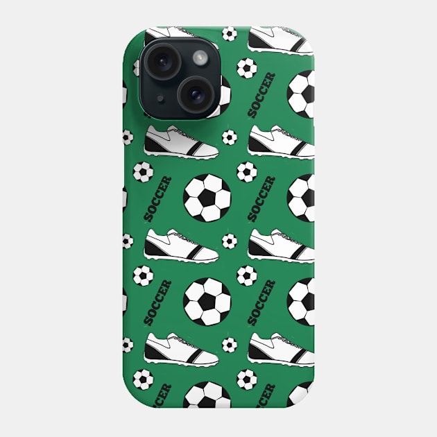 Soccer Phone Case by Sunshoppe