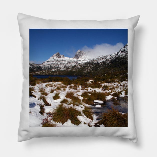 Cradle Mountain - Tasmania Australia Pillow by pops