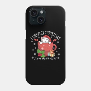 Purrfect Christmas! Phone Case