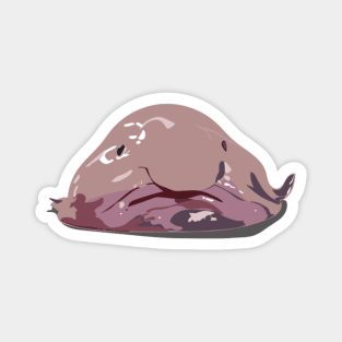 Blobfish Illustration Magnet