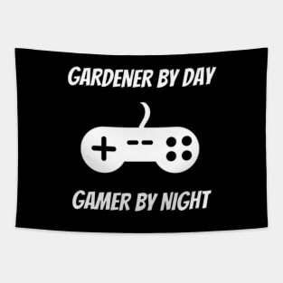 Gardener By Day Gamer By Night Tapestry