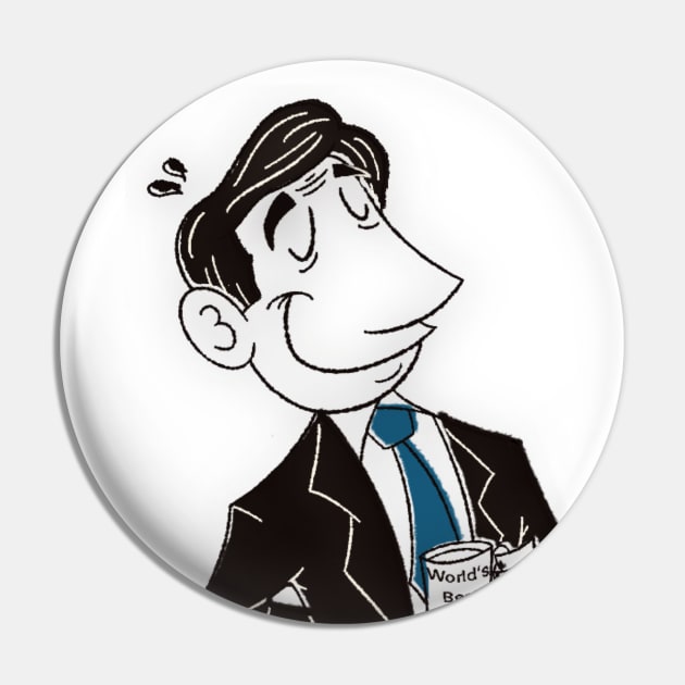 Micheal Scott Pin by Legend of Louis Design Co.