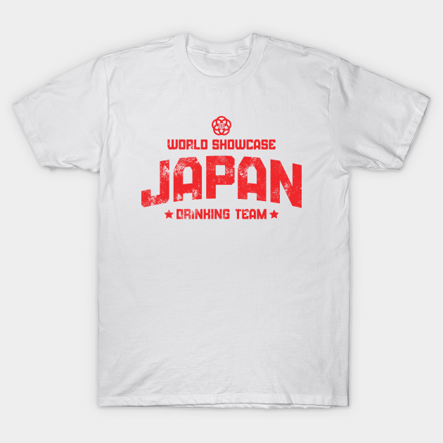 Discover World Showcase Drinking Team - Japan - Drinking Around The World - T-Shirt