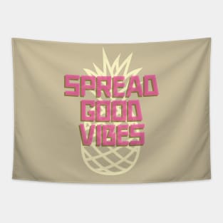 Spread Good Vibes Tapestry