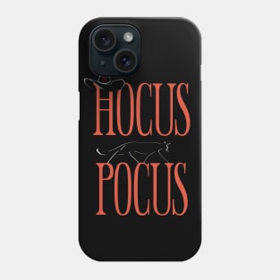 witch cat hocus pocus Phone Case