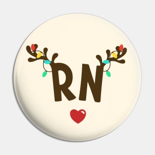 Registered Nurse Christmas Pin