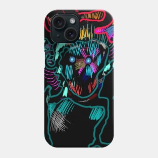 Abstract trash leprechaun / colorbomb Phone Case