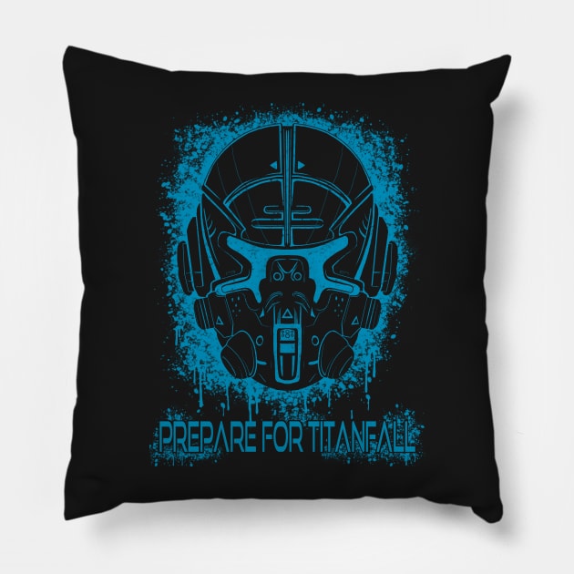 Titanfall Pilot Pillow by JCoulterArtist