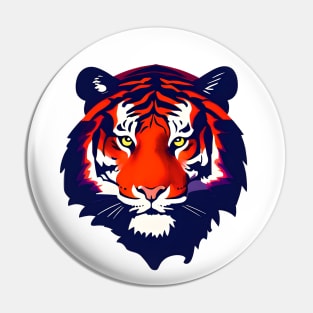 Tigre Couleurs 02 Pin