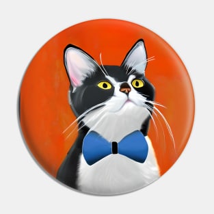 Cute little cat Figaro Pin