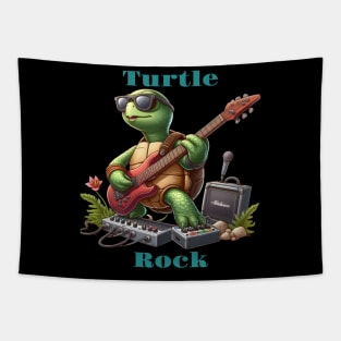 Groovy Turtles Electric Riff Tapestry