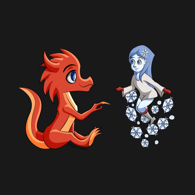 Fire and Ice - Friendship and Fantasy by Aleina928