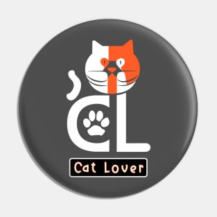 Cat Lover Pin