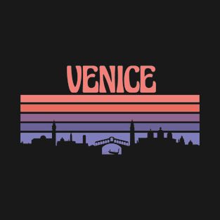 Venice City Skyline Sunset T-Shirt