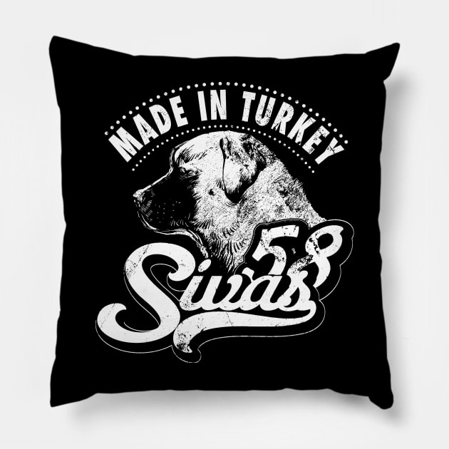 Kangal Sivas Made in Turkey Pillow by Black Tee Inc