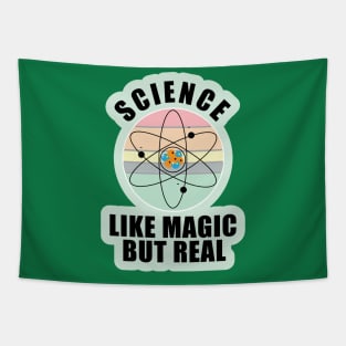 Science Like Magic But Real Design for Science and Pysics studente and Teachers Tapestry