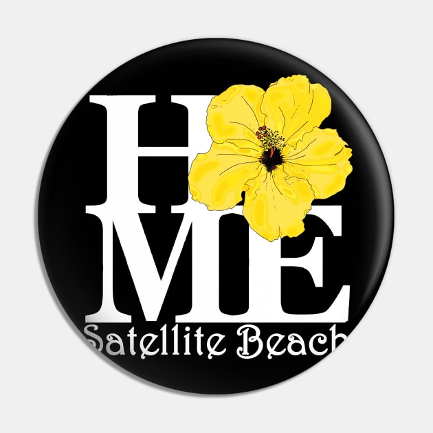 HOME Satellite Beach Yellow Hibiscus Pin by SatelliteBeach