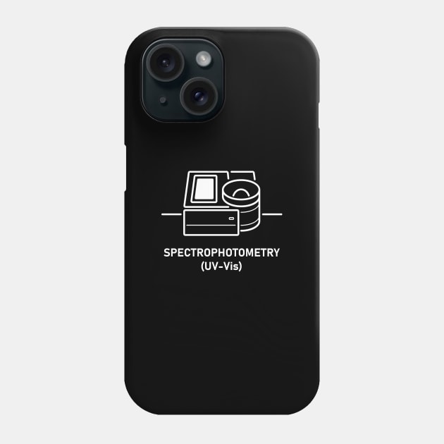 Spectrophotometry UV Vis Phone Case by Science Design