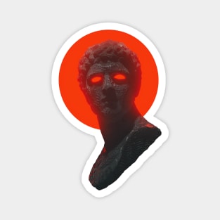 MAN WITH RED EYES Magnet