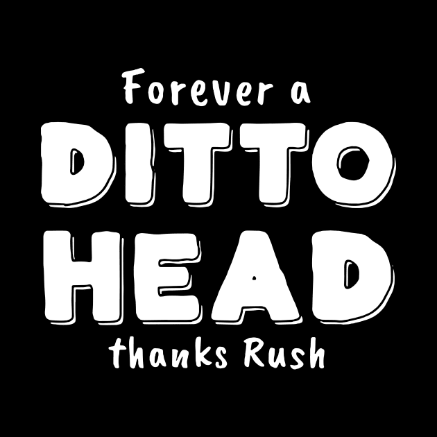 Forever A Ditto Head Thanks Rush by CelestialCharmCrafts