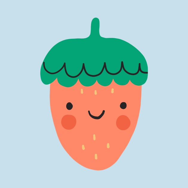 Strawberry Beret by Rebelform