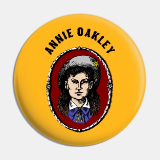 Annie Oakley Pin