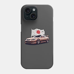 Lexus SC 430 (Z40) - Japanese Flag Phone Case