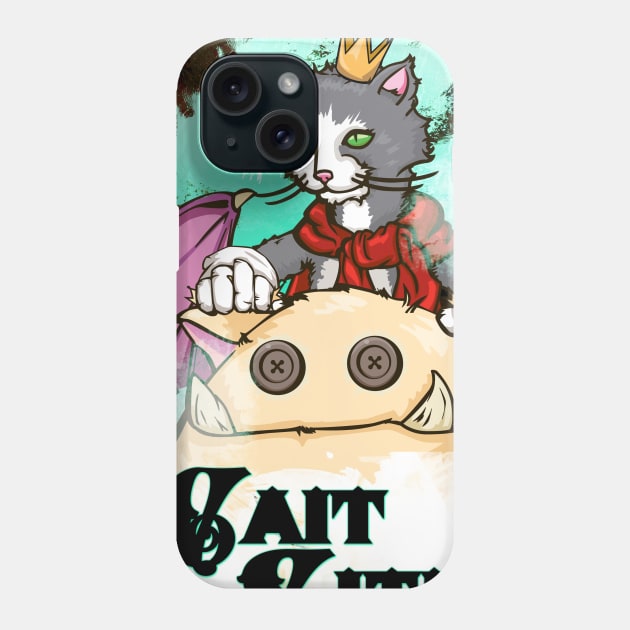 Cait Sith Phone Case by Beanzomatic