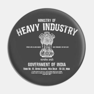 Ministry of Heavy Industry Pin