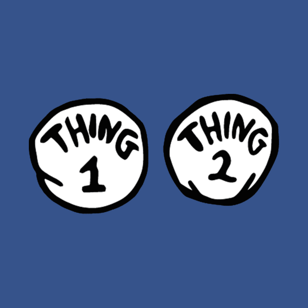 Thing 1 and Thing 2 by JAFARSODIK