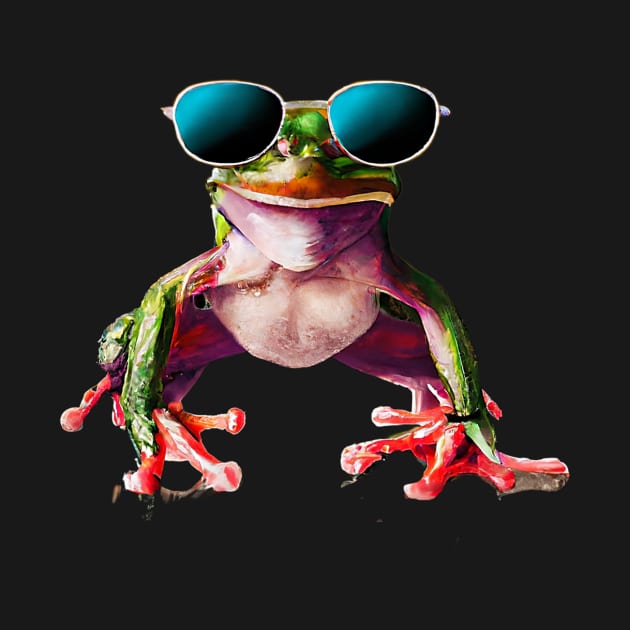 One Cool Frog by DavisDesigns79