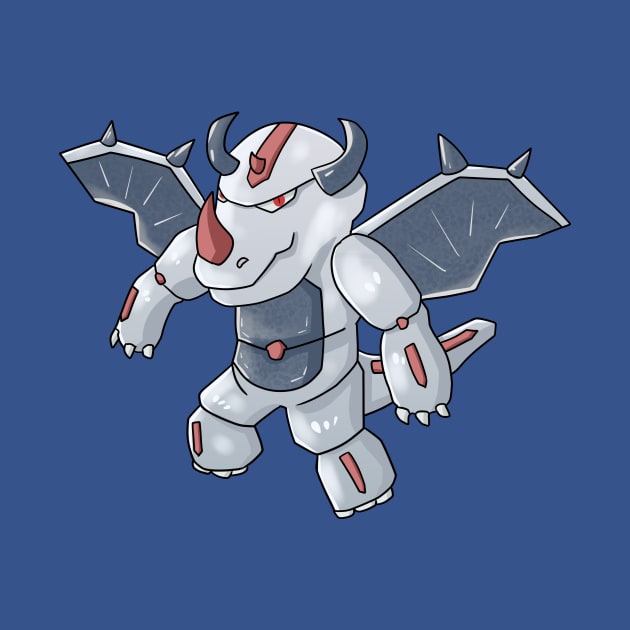 Fakemon Rhino RHIGON by RahmanDG