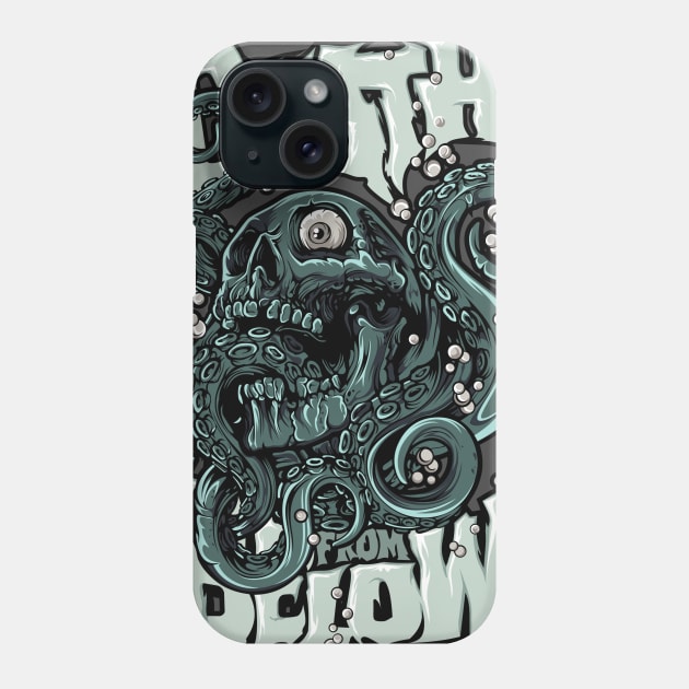 Death from Below Phone Case by mertkaratay