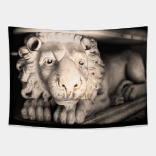 The dead lion king Tapestry